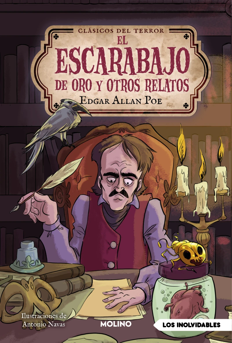 Portada: El escarabajo de oro y otro relatos