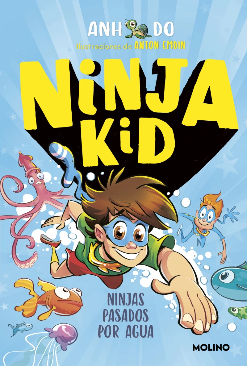Portada: Ninja Kid 9 - Ninjas pasados por agua