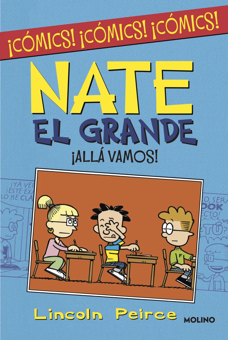 Portada: ¡Allá vamos! (Nate el Grande [Cómic])