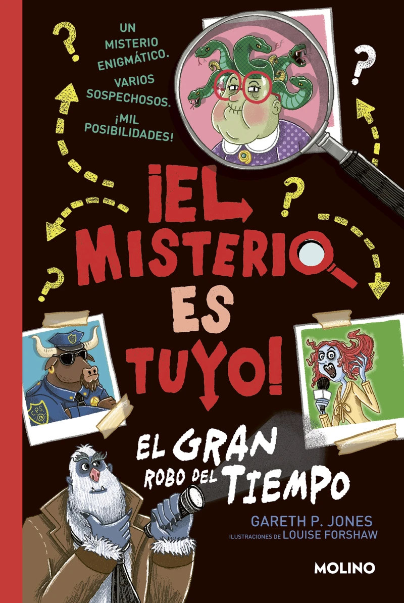 Portada: ¡El misterio es tuyo! 2 - El gran robo del tiempo