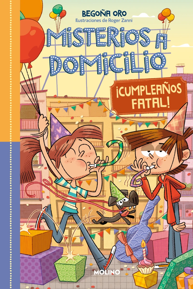 Portada: Misterios a domicilio 10 - ¡Cumpleaños fatal! | ¡Feliz cumpleaños!