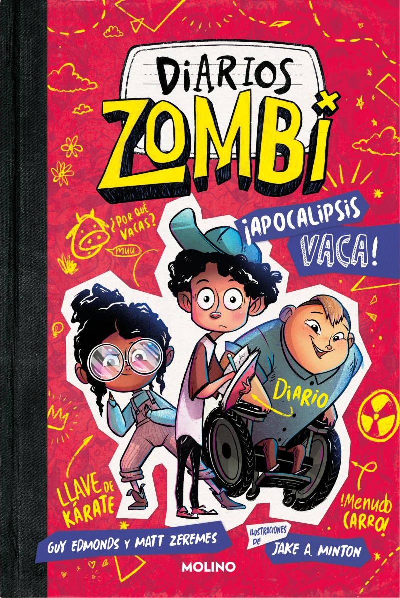 Portada: Diarios zombi 1 - ¡Apocalipsis vaca!