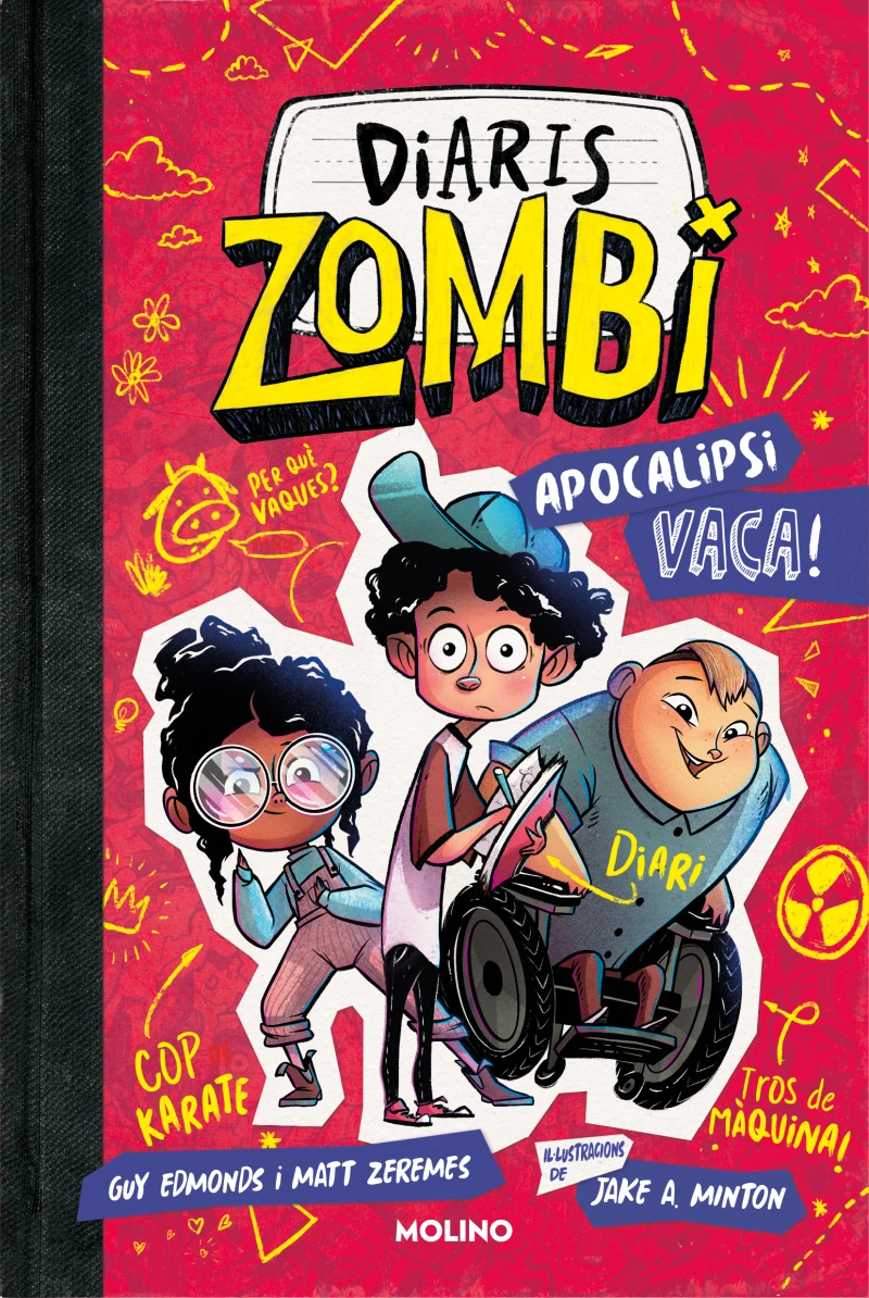 Portada: Diaris zombi 1 - Apocalipsi vaca!