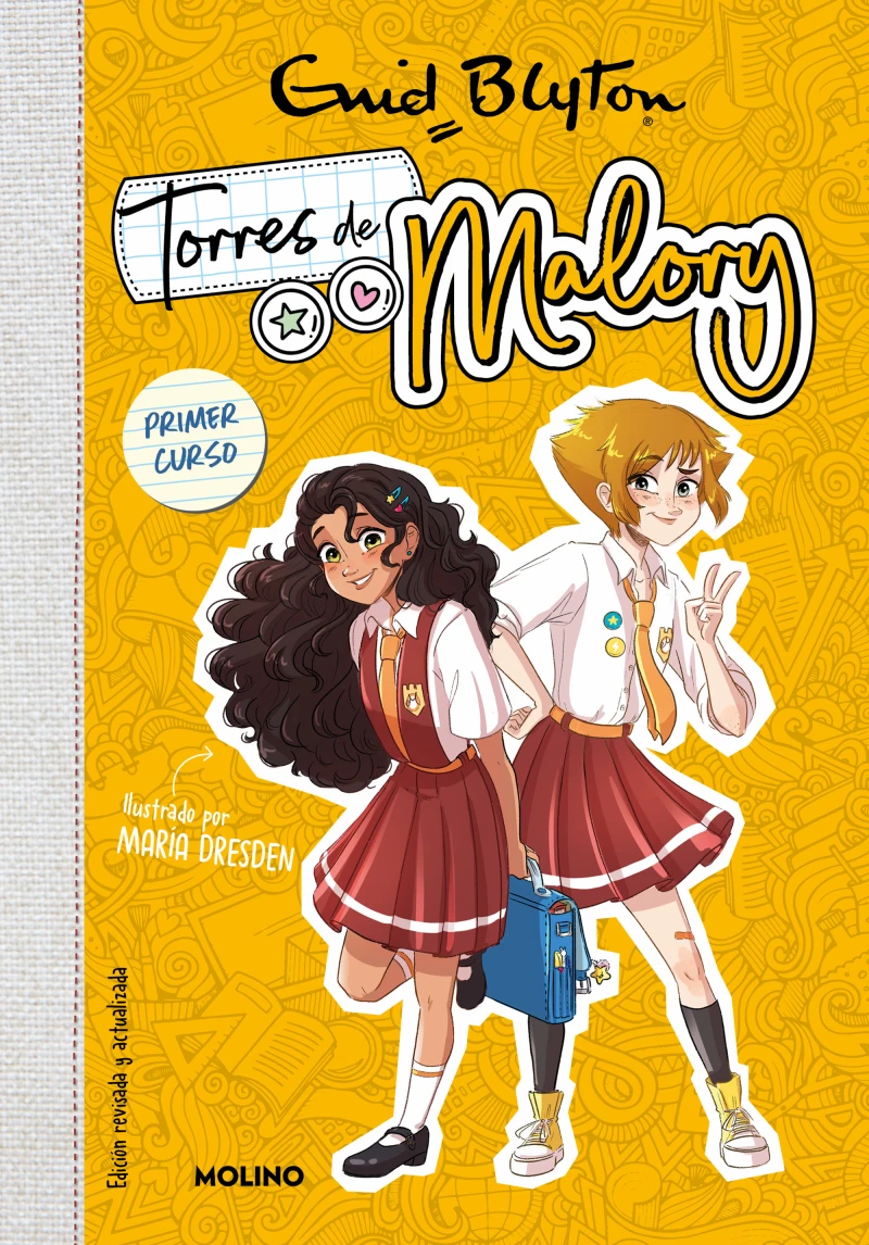 Portada: Torres de Malory 1 - Primer curso (edición revisada y actualizada)