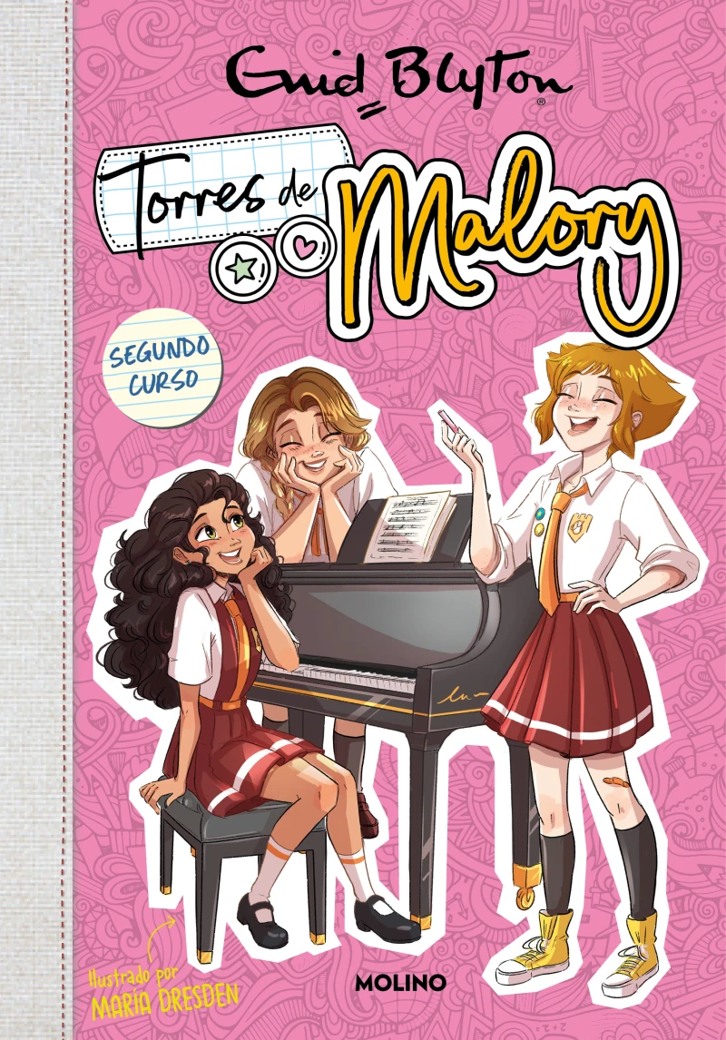 Portada: Torres de Malory 2 - Segundo curso (edición revisada y actualizada)