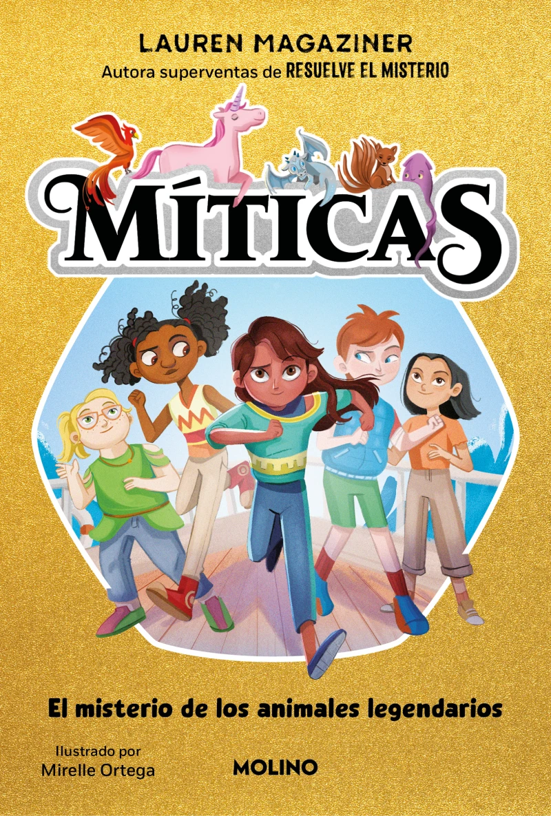 Portada: Míticas 1 - El misterio de los animales legendarios