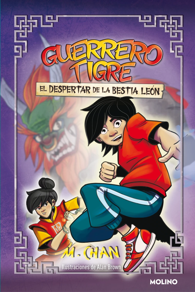 Portada: Guerrero Tigre 3 - El despertar de la Bestia León