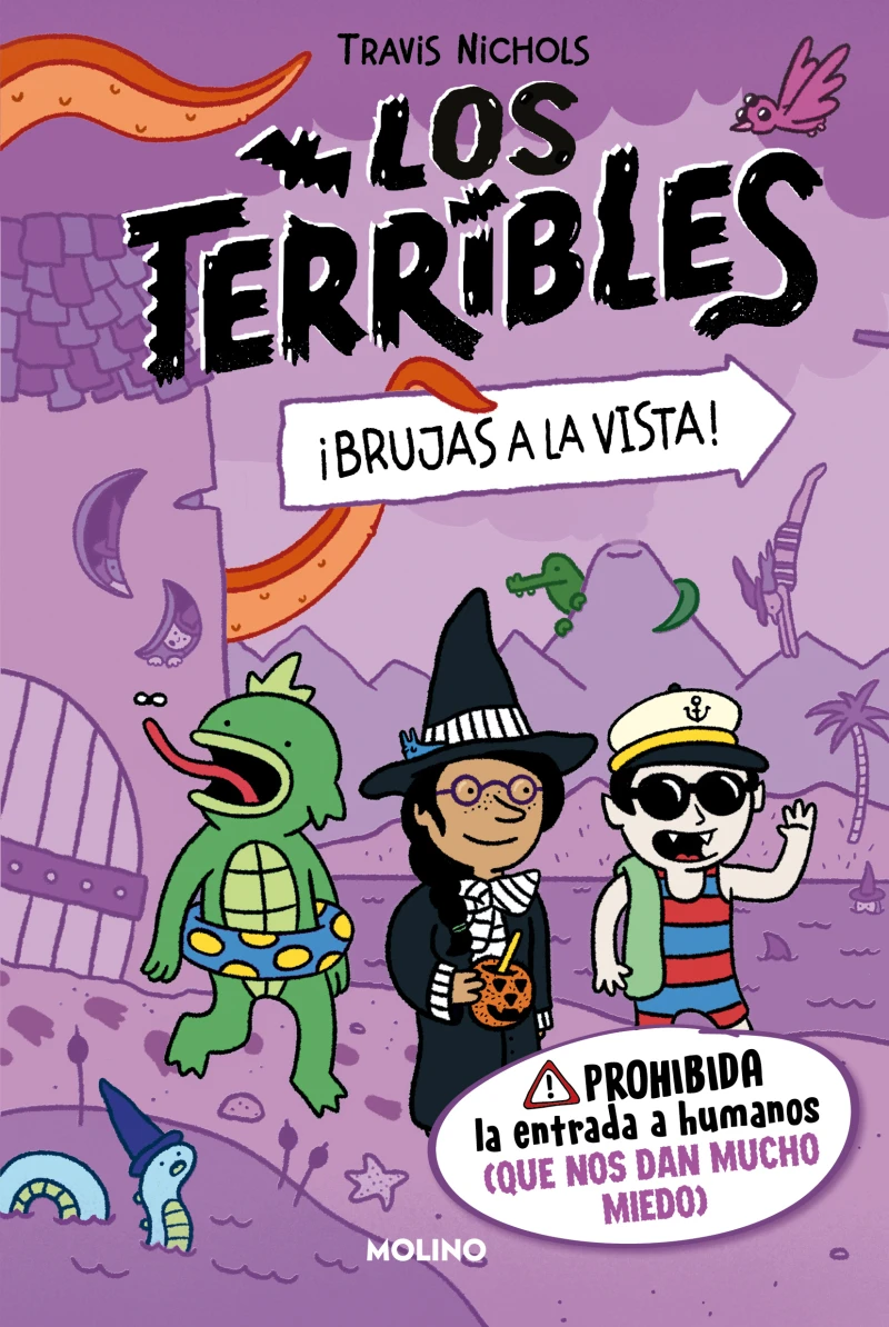 Portada: Los Terribles 2 - ¡Brujas a la vista!
