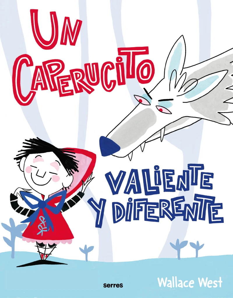 Portada: Un Caperucito valiente y diferente