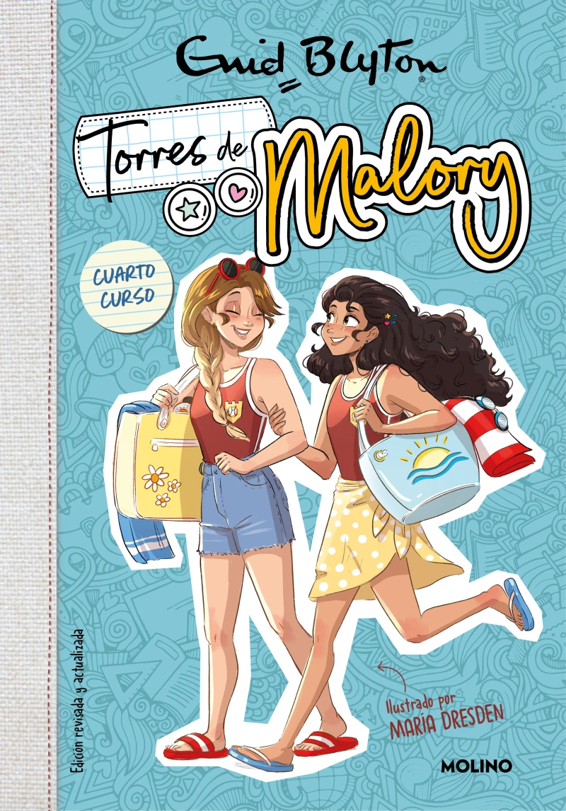 Portada: Torres de Malory 4 - Cuarto curso (edición revisada y actualizada)
