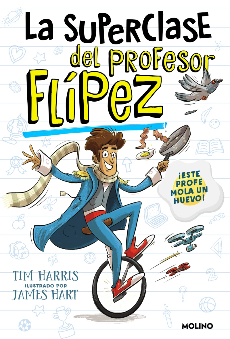 Portada: La superclase del profesor Flípez 1