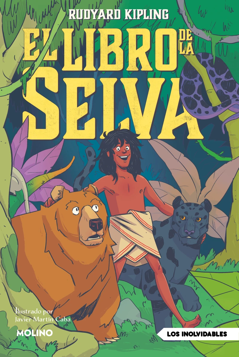Portada: El libro de la selva