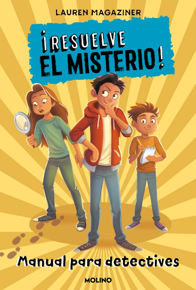 Portada: ¡Resuelve el misterio! - Manual para detectives