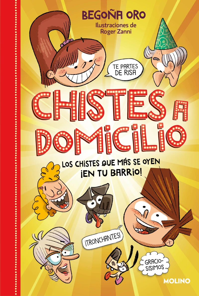 Portada: Misterios a domicilio - Chistes a domicilio