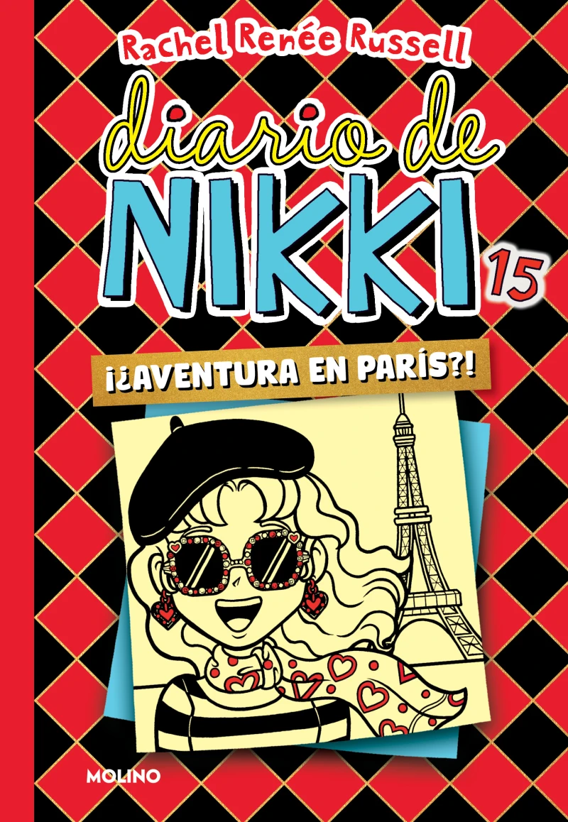 Portada: Diario de Nikki 15 - ¿¡Aventura en París!?