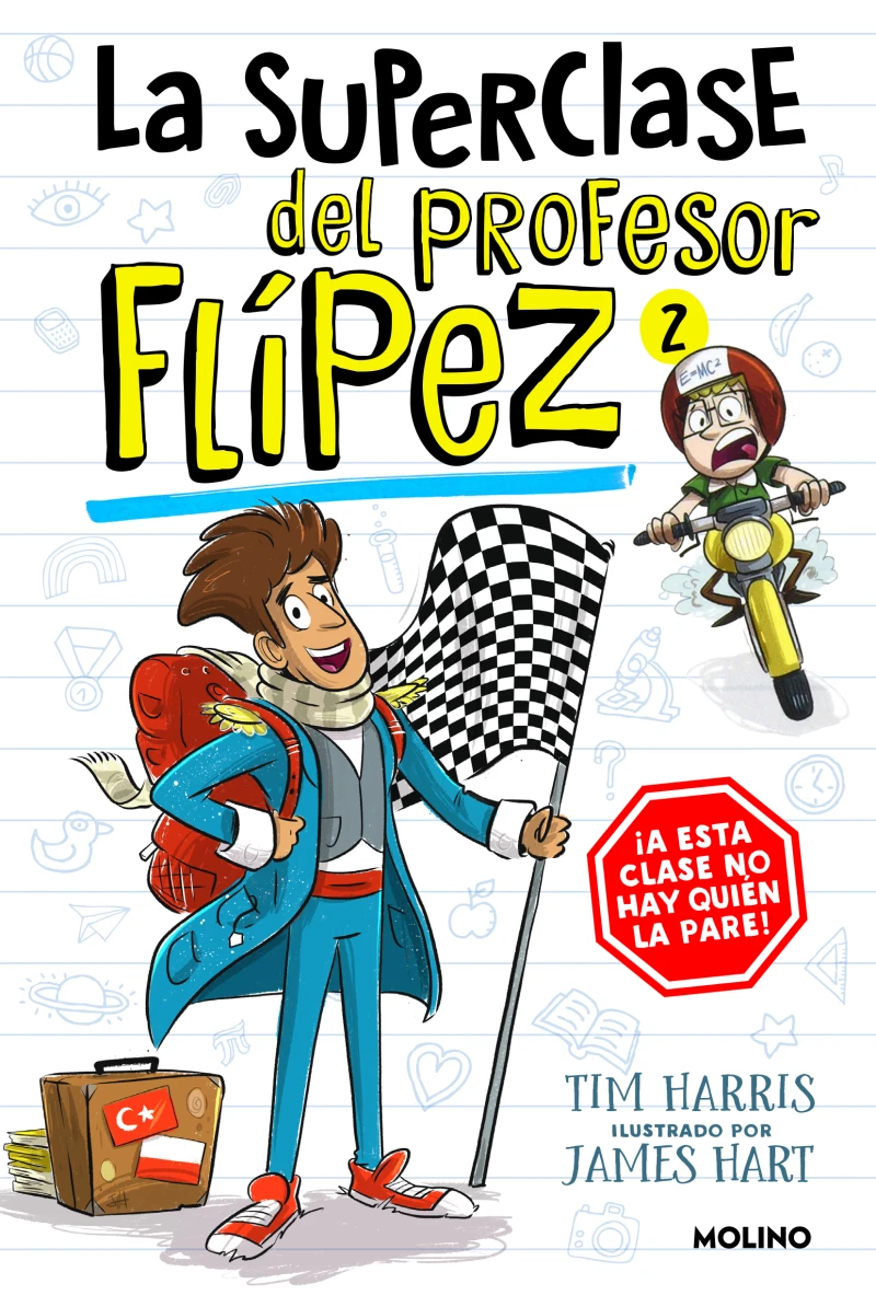 Portada: La superclase del profesor Flípez 2