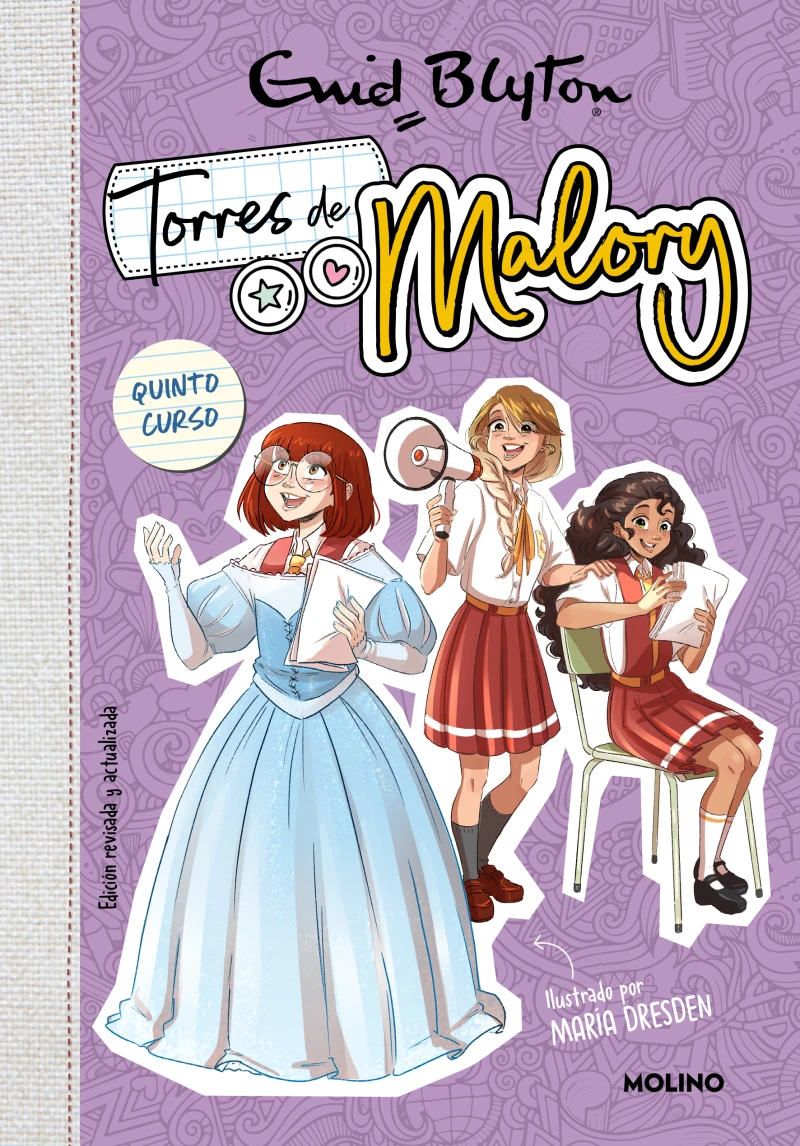 Portada: Torres de Malory 5 - Quinto curso (edición revisada y actualizada)