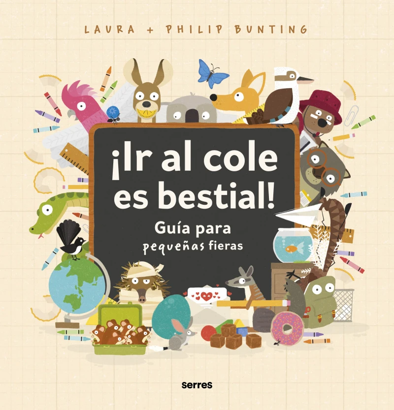 Portada: ¡Ir al cole es bestial!