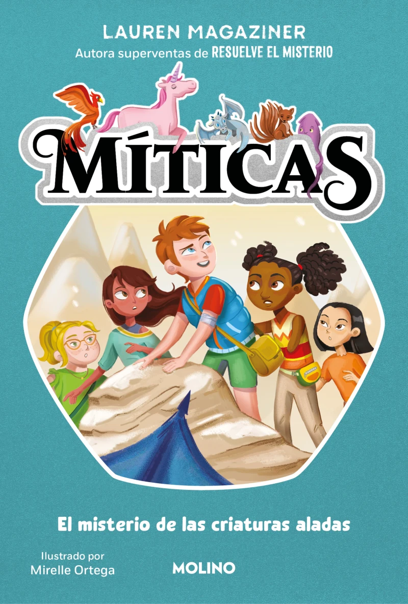 Portada: Míticas 2 - El misterio de las criaturas aladas