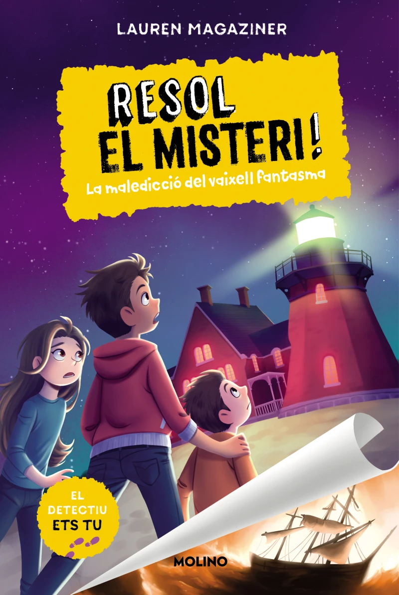 Portada: Resol el misteri! 5 - La maledicció del vaixell fantasma