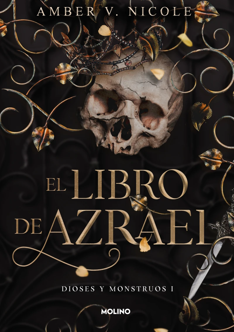 Portada: El libro de Azrael (Dioses y monstruos 1)