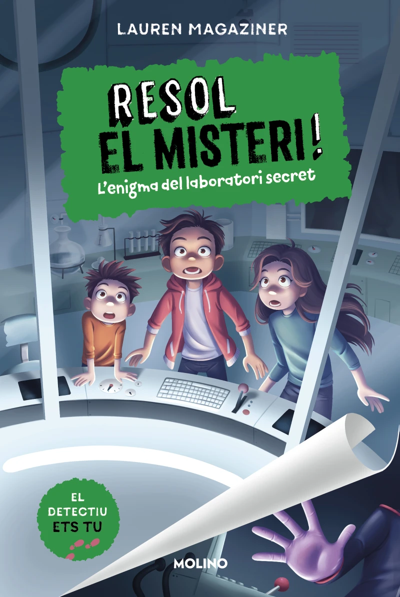 Portada: Resol el misteri! 6 - L'enigma del laboratori secret