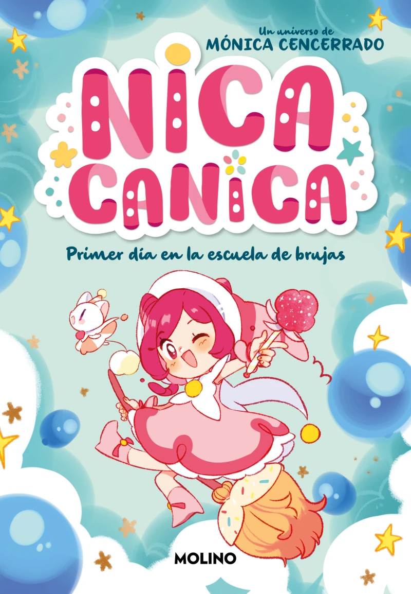 Portada: Nica Canica 1 - Primer día en la escuela de brujas