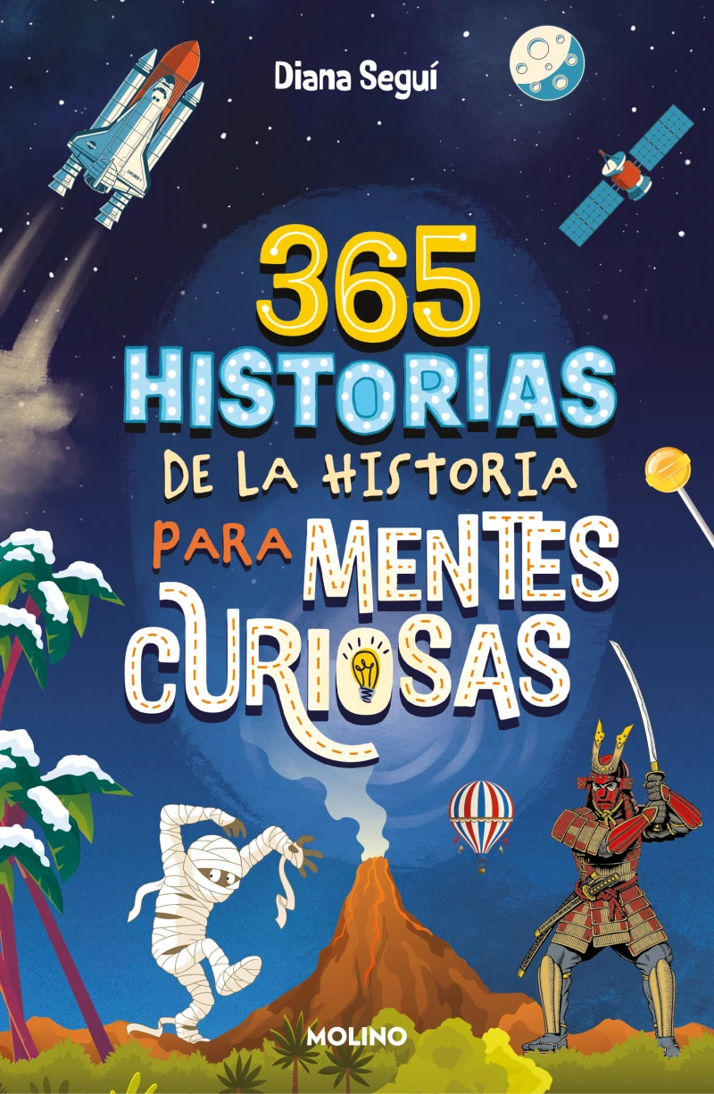 Portada: 365 historias de la historia para mentes curiosas