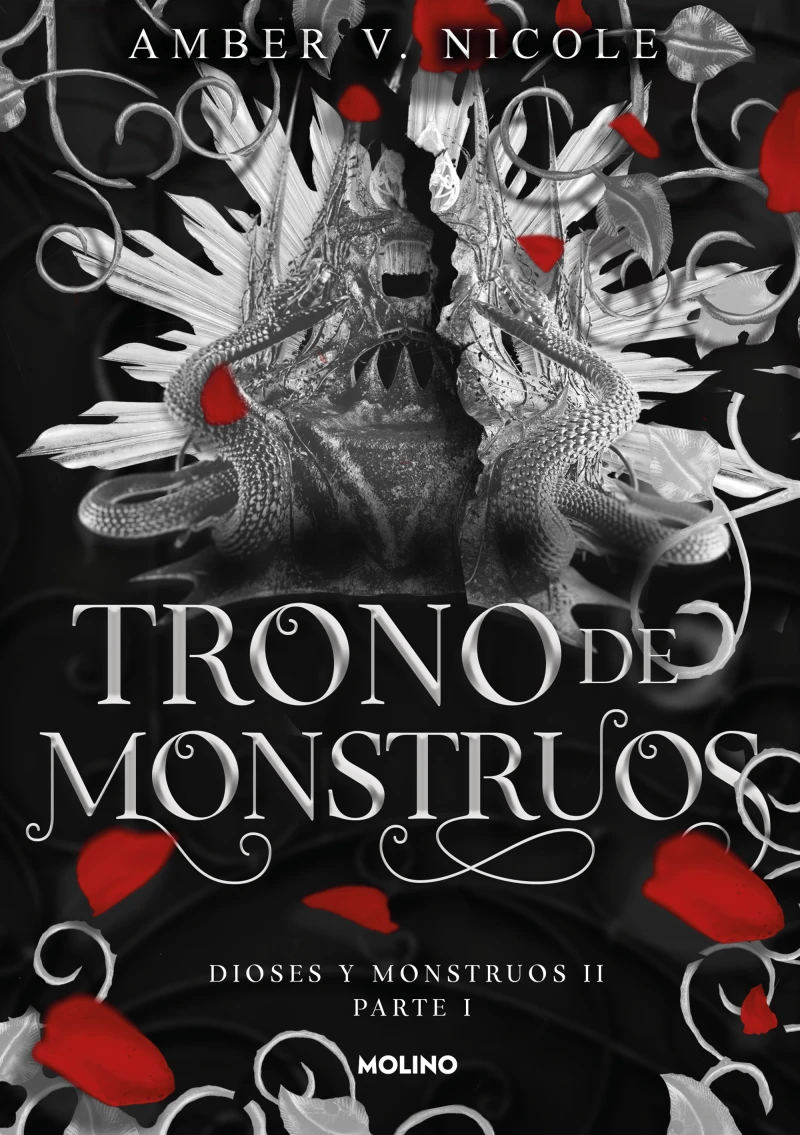 Portada: Trono de monstruos (Dioses y monstruos 2.1)
