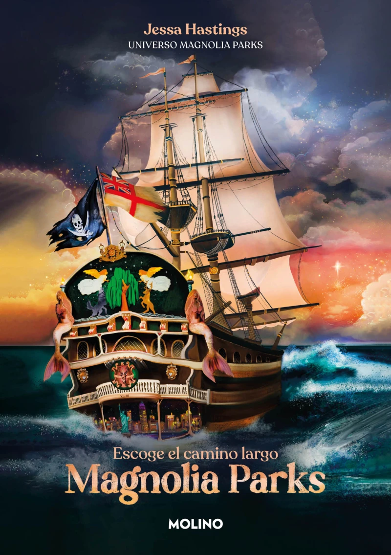Portada del tomo 3: Magnolia Parks. Escoge el camino largo