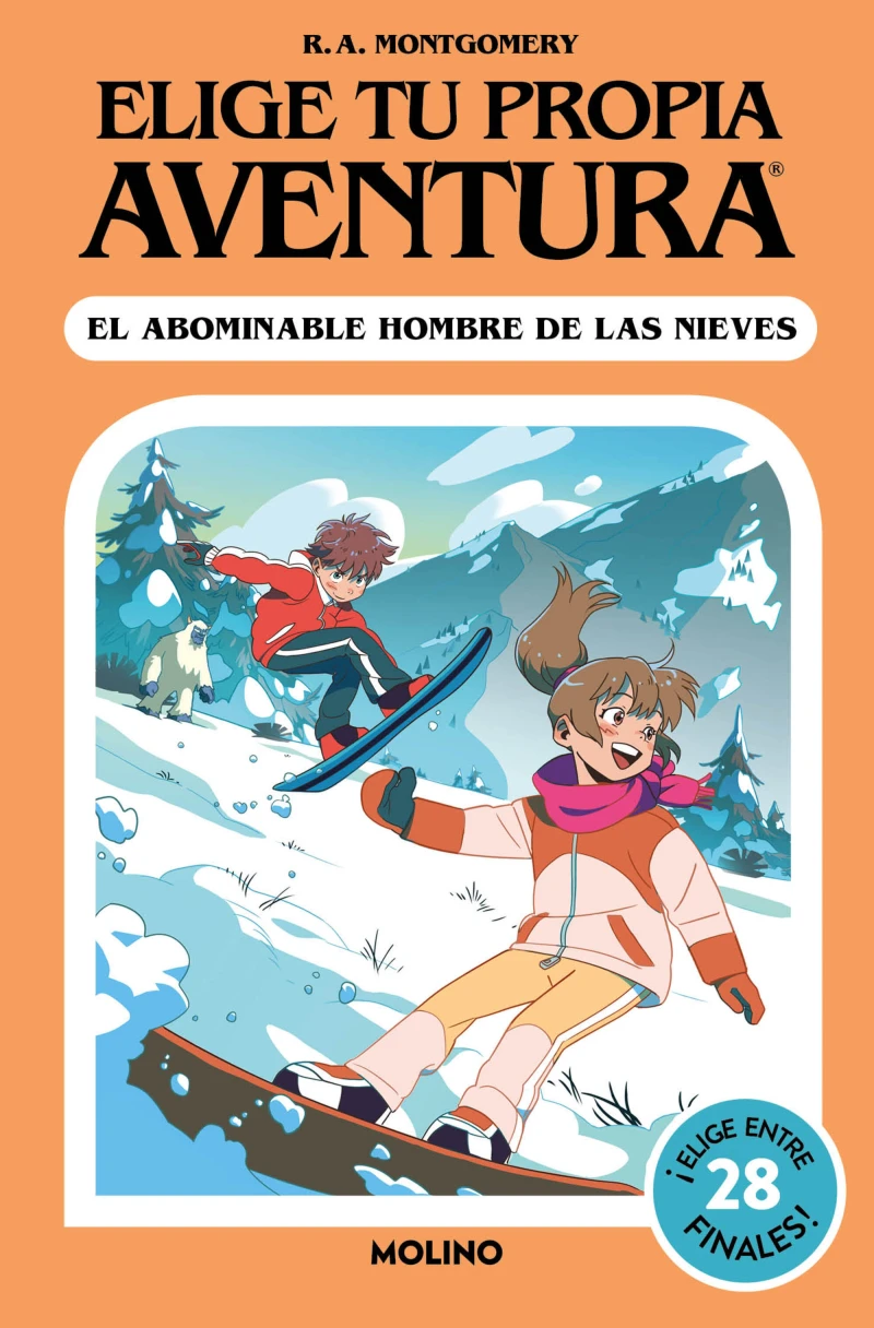 Portada: Elige tu propia aventura - El abominable hombre de las nieves