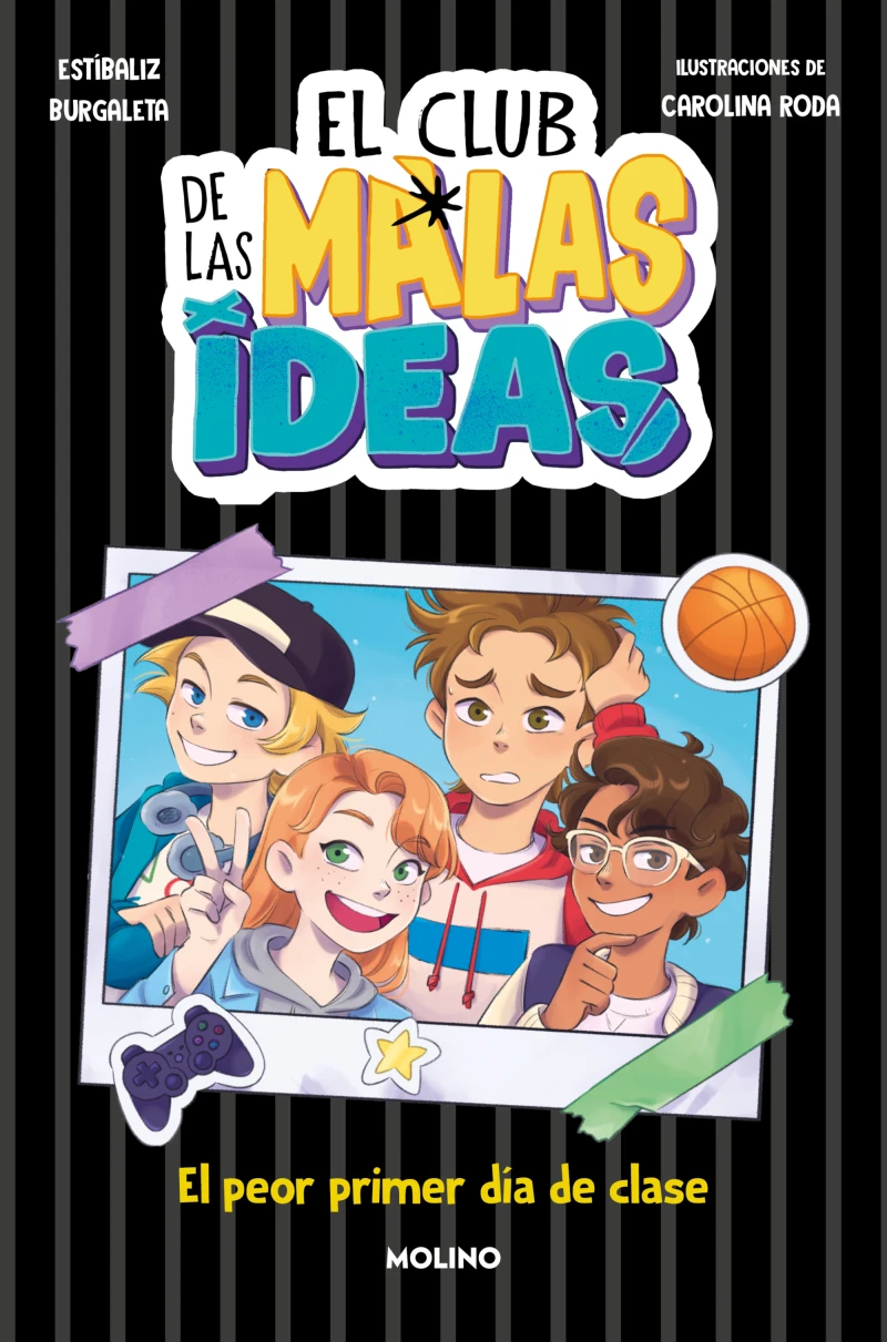 Portada: El club de las malas ideas 1 - El peor primer día de clase