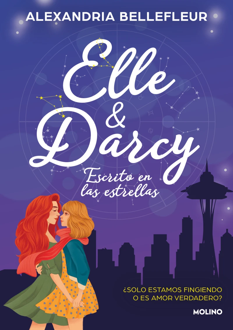 Portada: Elle y Darcy: escrito en las estrellas