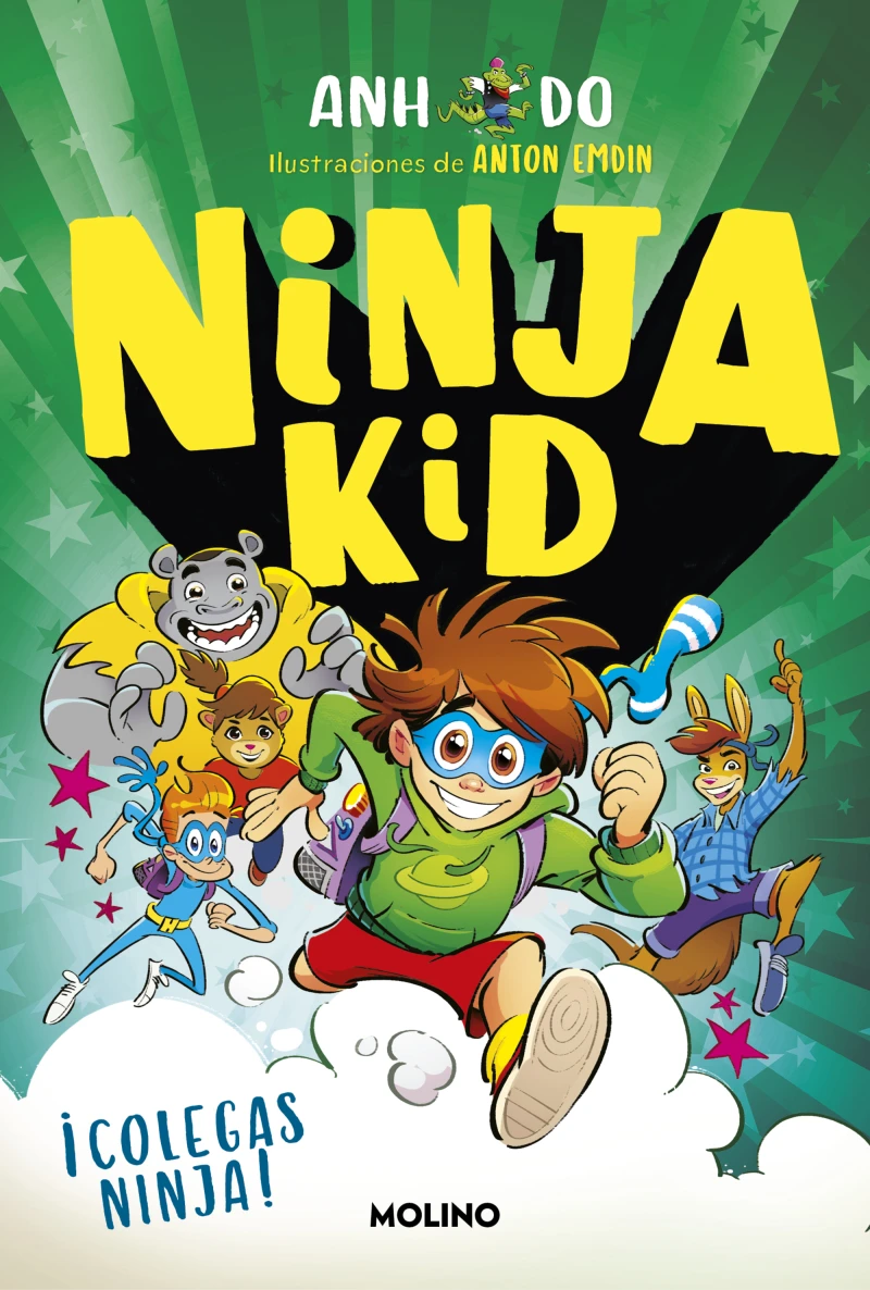 Portada: Ninja Kid 14 - ¡Colegas ninja!