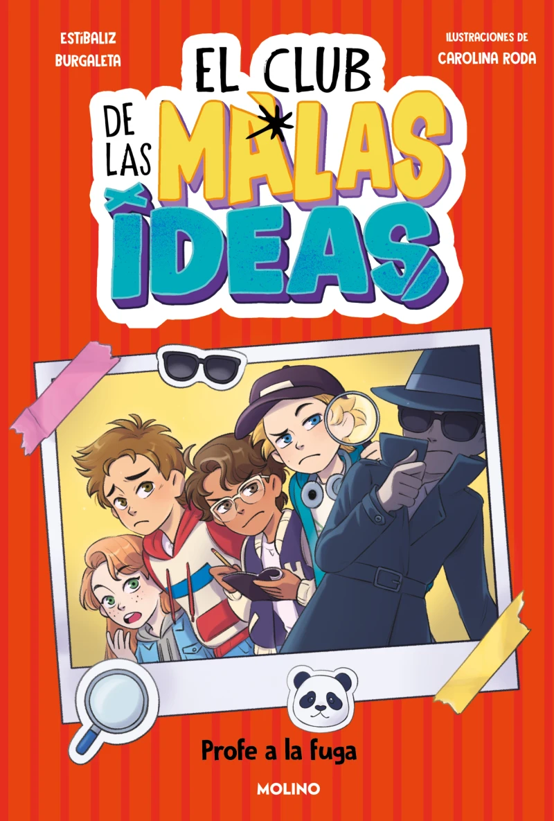 Portada: El club de las malas ideas 2 - Profe a la fuga