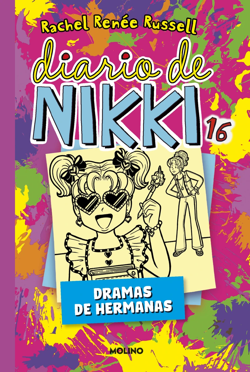 Portada: Diario de Nikki 16 - Dramas de hermanas