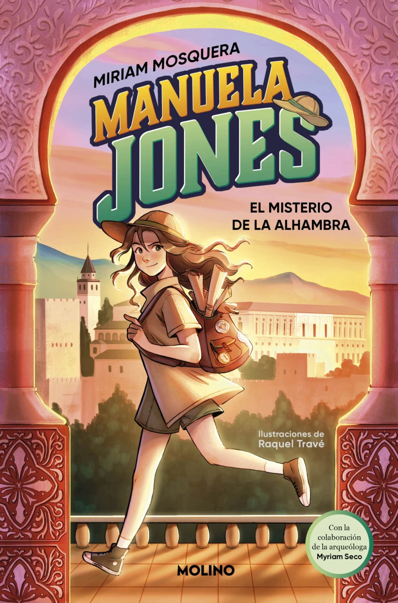 Portada: Manuela Jones 1 - El misterio de la Alhambra