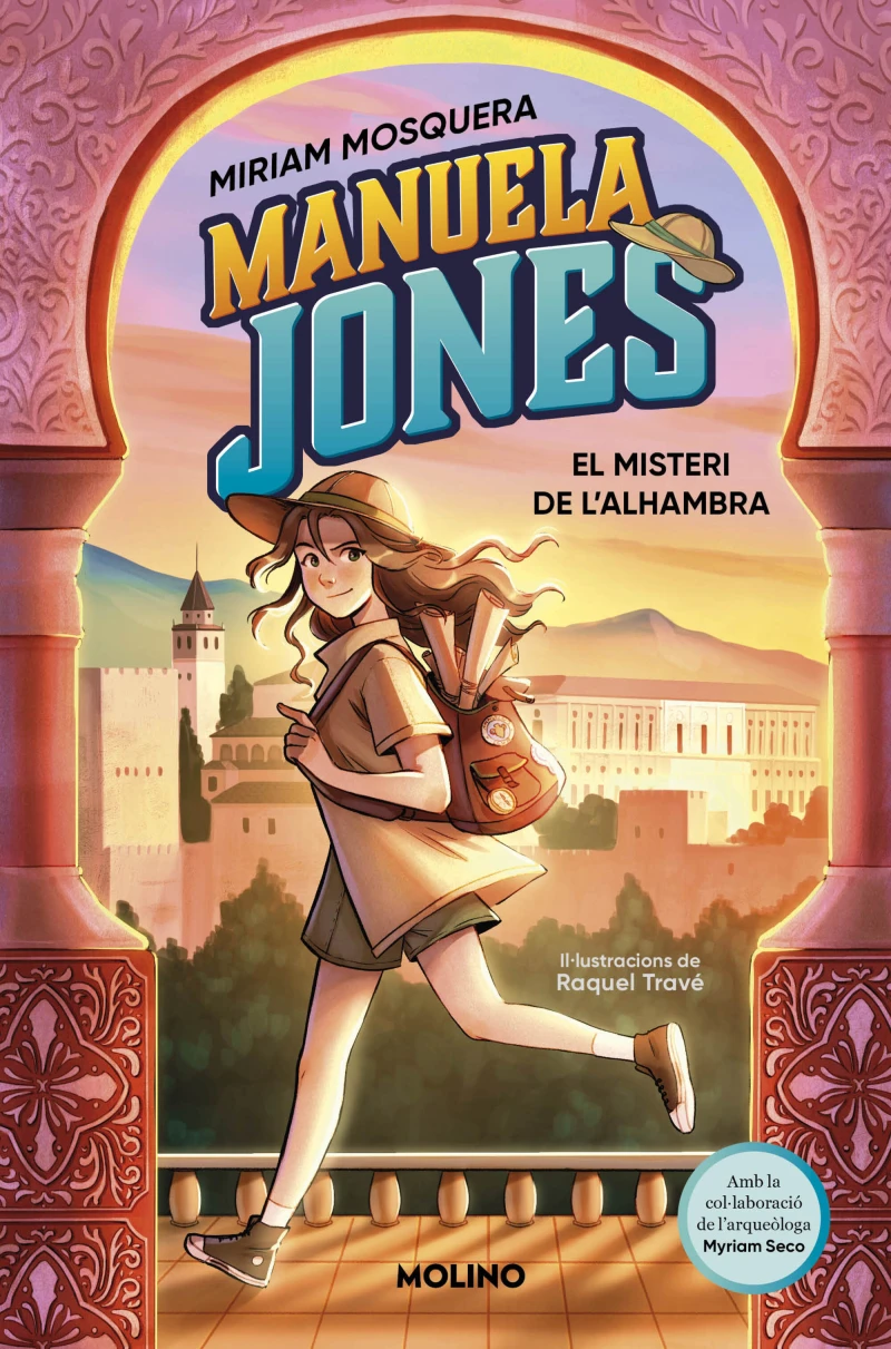 Portada: Manuela Jones (edició en català) 1 - El misteri de l'Alhambra