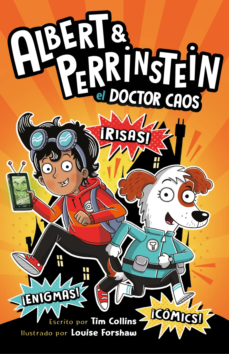 Portada: Albert & Perrinstein 1 - El doctor Caos