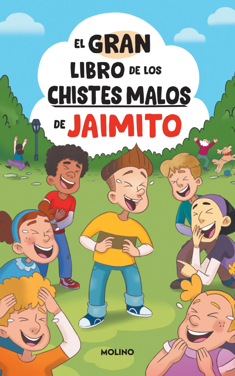Portada: El gran libro de los chistes malos de Jaimito