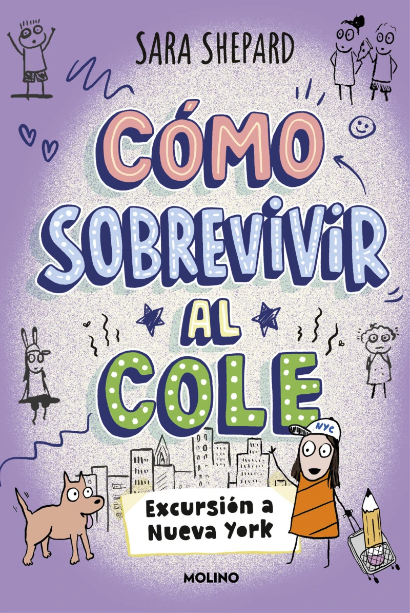 Portada: Cómo sobrevivir al cole 4 - Excursión a Nueva York
