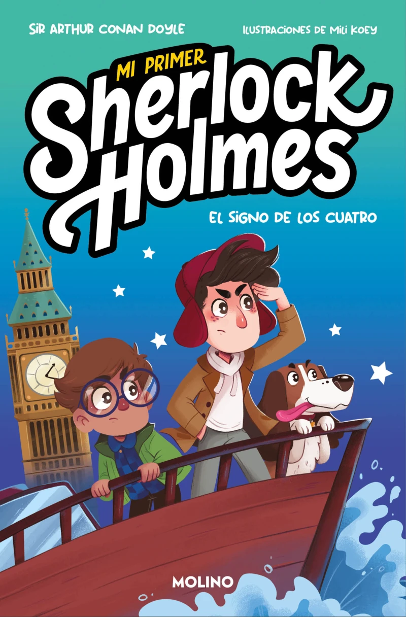 Portada: Mi primer Sherlock Holmes - El signo de los cuatro