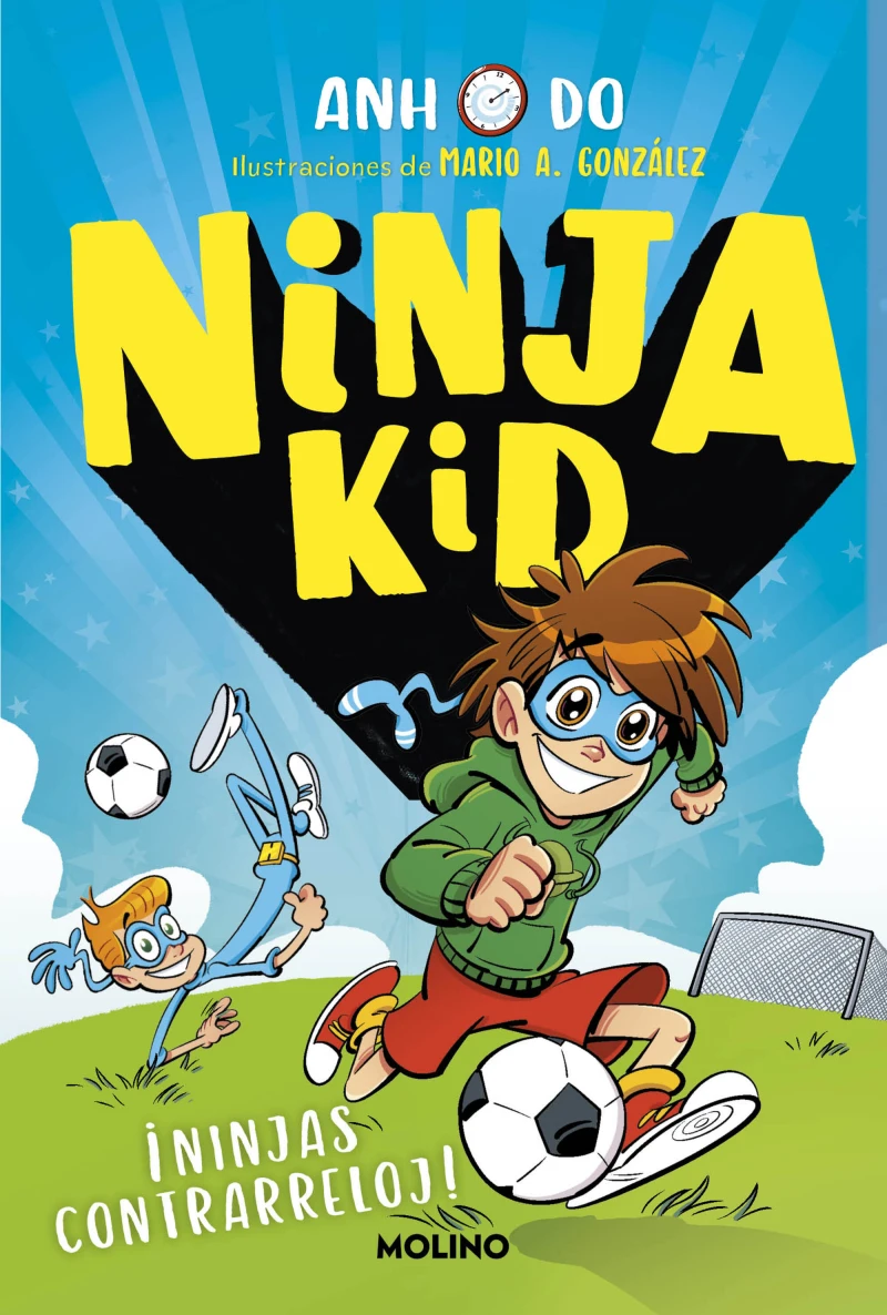 Portada: Ninja Kid 16 - ¡Ninjas contrarreloj!