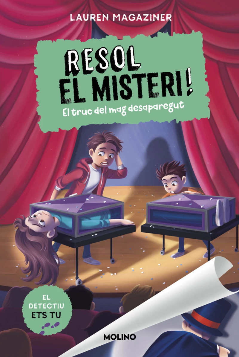 Portada: Resol el misteri! 9 - El truc del mag desaparegut