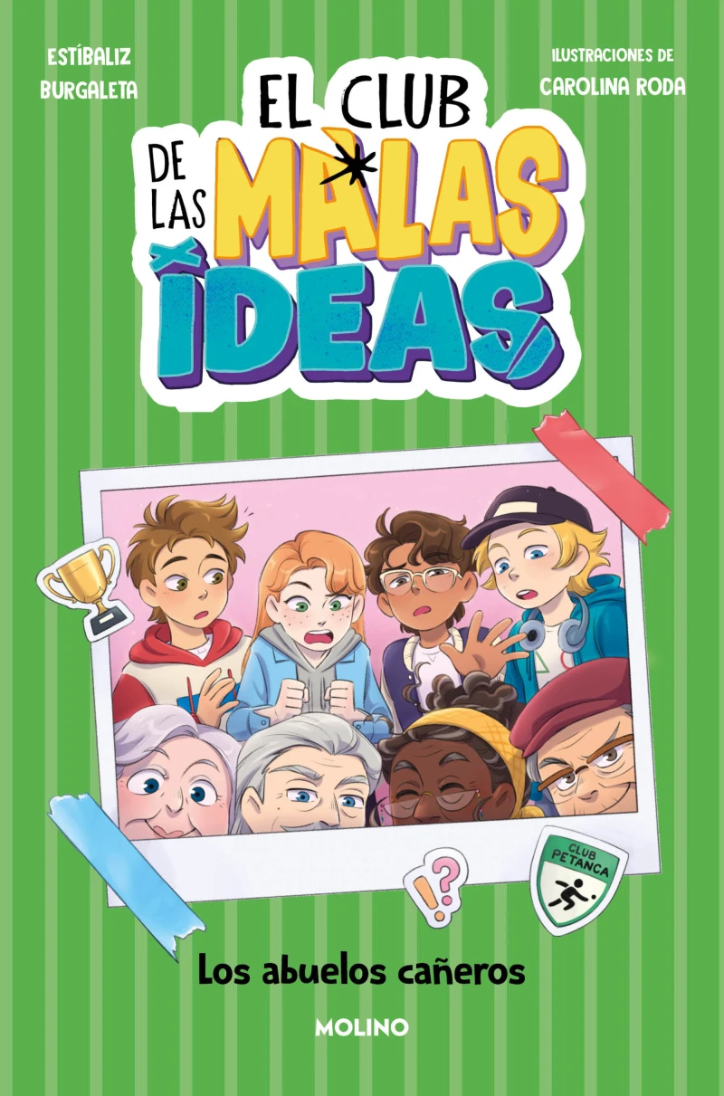 Portada: El club de las malas ideas 3 - Los abuelos cañeros