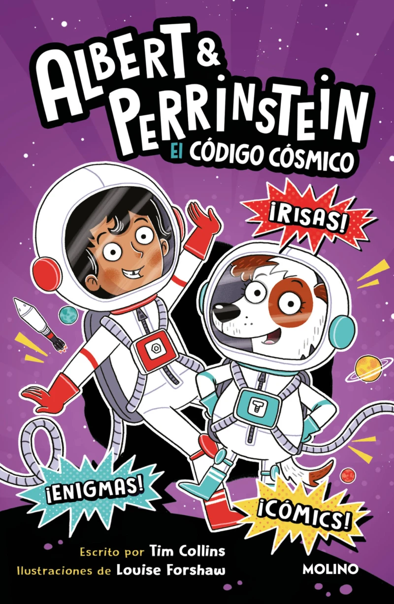 Portada: Albert & Perrinstein 2 - El código cósmico