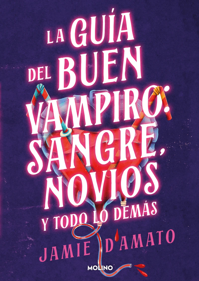 Portada: Guía del buen vampiro: sangre, novios y todo lo demás