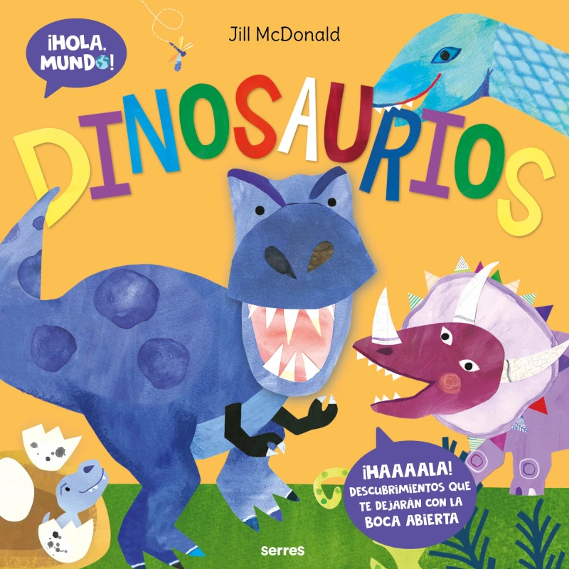 Portada: Dinosaurios (¡Hola, mundo!)