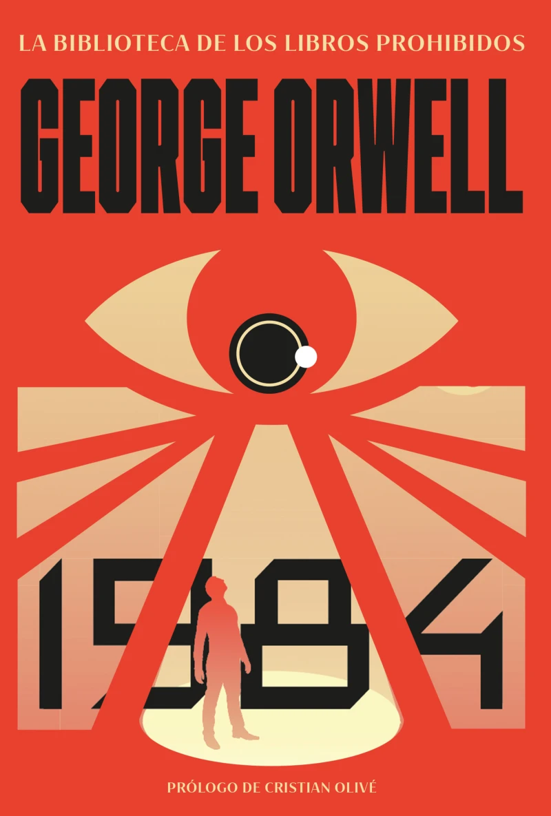 Portada: 1984 (La biblioteca de los libros prohibidos)