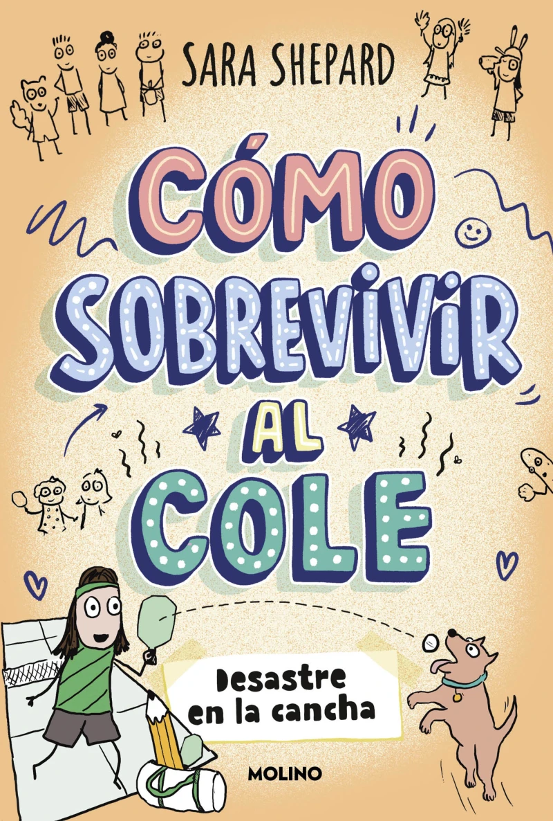 Portada: Cómo sobrevivir al cole 5 - Desastre en la cancha